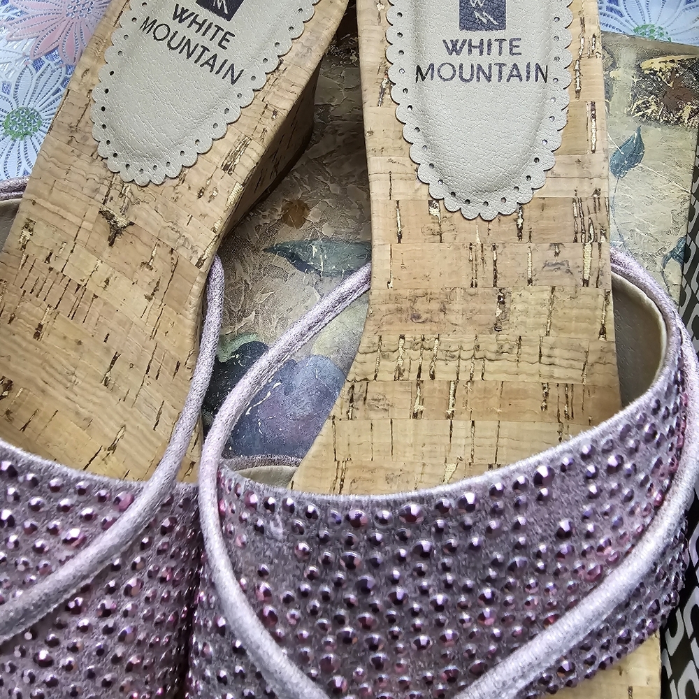 White Mountain Alexandra Ladies 2.5" Slide Sandals - Picture 4 of 6